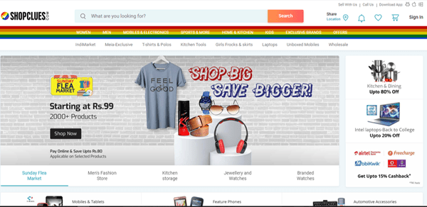 Shopclues Shopclues cheapest online shopping site in india
