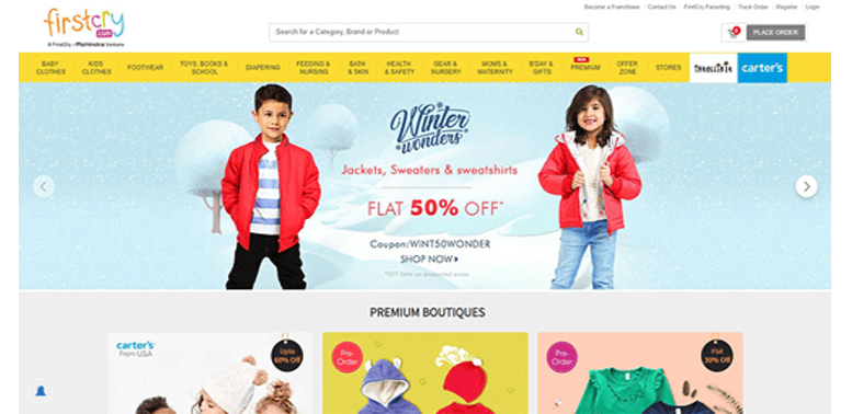 Firstcry Firstcry is best online shopping website for baby products