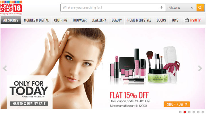 Homeshop18 Homeshop18 online shopping website