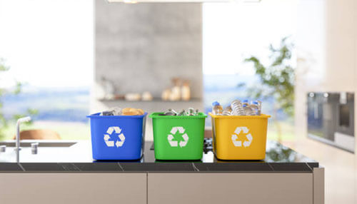 Innovative green business ideas Recycle bins for homes innovative green business ideas
