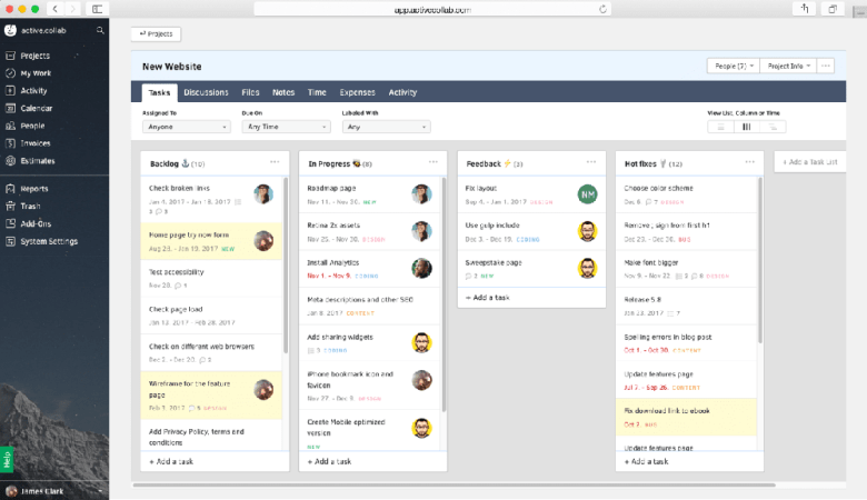 Activecollab online collaboration tool Top online collaboration tools for project management-activecollab