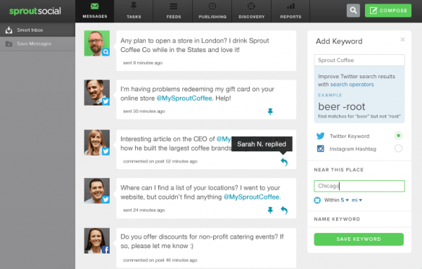 Sprout social Sprout social