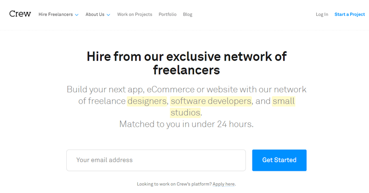 Freelance websites Crew best freelance websites to find work