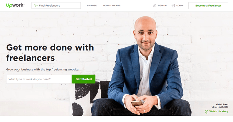 Freelance websites Upwork best freelance websites to find work