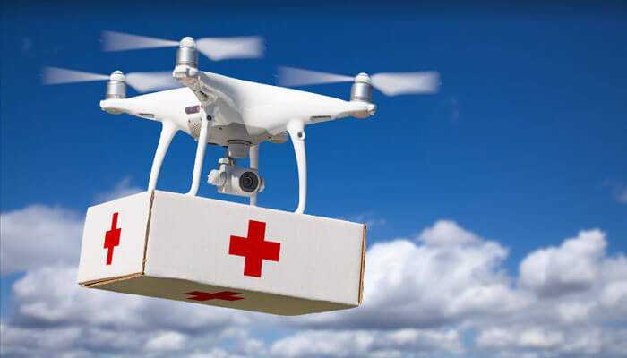 Drones Deliver Medical Supplies Drones Deliver Medical Supplies
