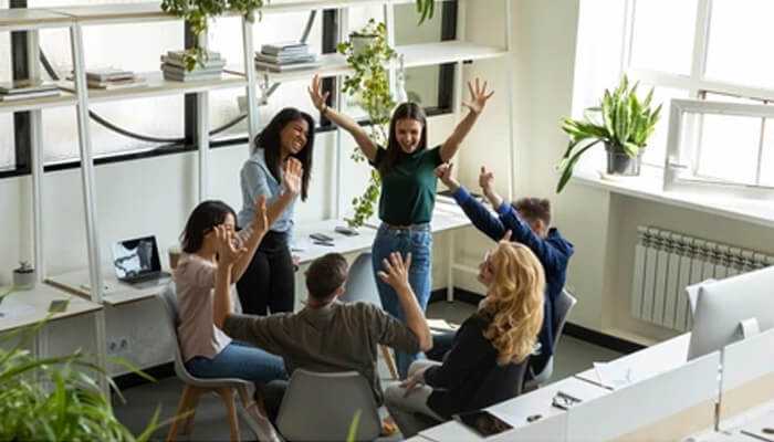 Office productivity Include relaxation areas to raise office productivity