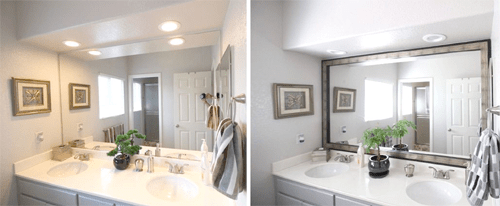 Bathroom frame mirror - tycoonstory | tycoonstory media