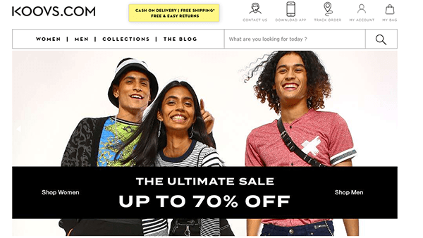 Online shopping sites in india Online shopping sites in india: koovs