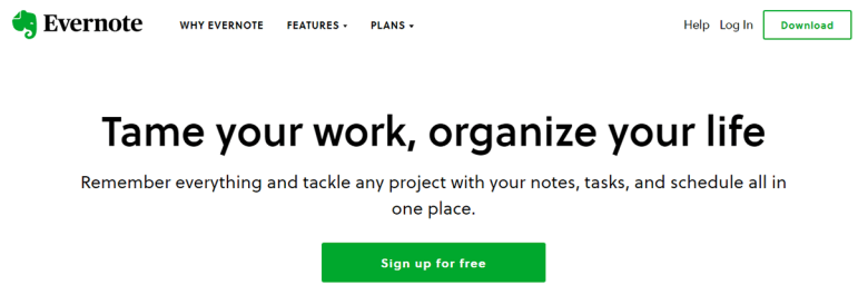 Evernote for good organization Evernote for good organization small business tool
