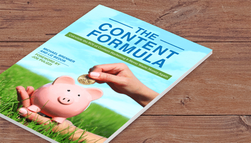 Marketing book Marketing books featuring the content formula guide for business growth