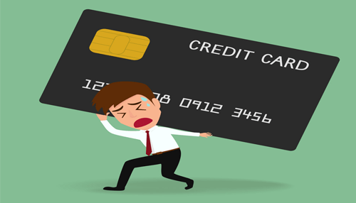 Credit card debt Financial struggle