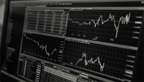 Understand the interest rates - tycoonstory | tycoonstory media A computer screen displaying financial charts and data, illustrating market analysis and financial evaluation for usda business lending decisions.