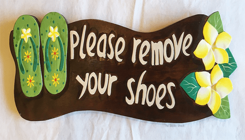 Arriving soon: how to make your home safe and hygienic for your new born Leave the shoes outside