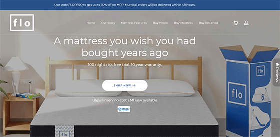Flo mattress Flo mattress online shopping store