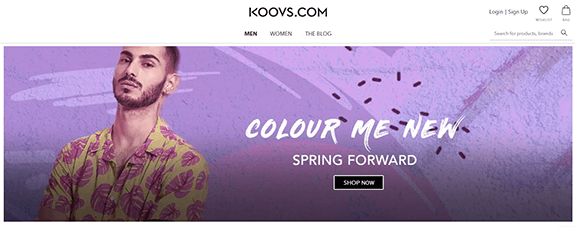 Koovs Koovs online shopping site