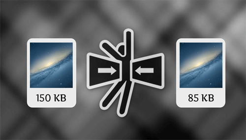 Compress image - tycoonstory | tycoonstory media Image compression concept showing reduced file size from 150kb to 85kb to improve image seo performance