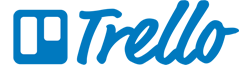 Productivity tools Trello logo illustrating visual task boards and workflow management productivity tools.
