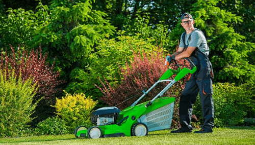 Small family business Lawn care service small family business