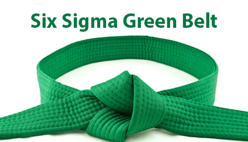 Six sigma green belt - tycoonstory | tycoonstory media Six sigma green belt symbolized by a green belt tied in a knot, representing six sigma methodology, process improvement skills, and quality management expertise.