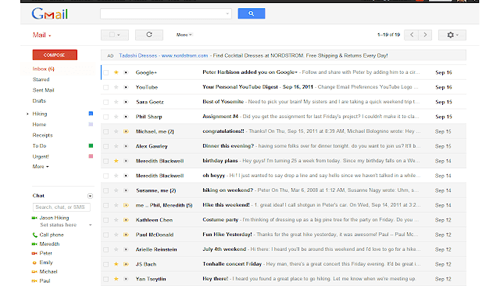 Gmail free email accounts Inbox view of gmail, one of the leading email service providers offering free email accounts with a user-friendly interface and advanced features.