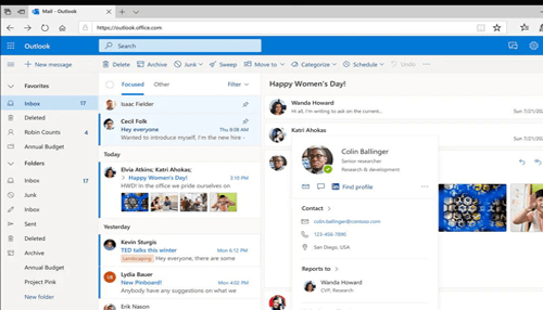 Outlook email service provider Outlook email service provider