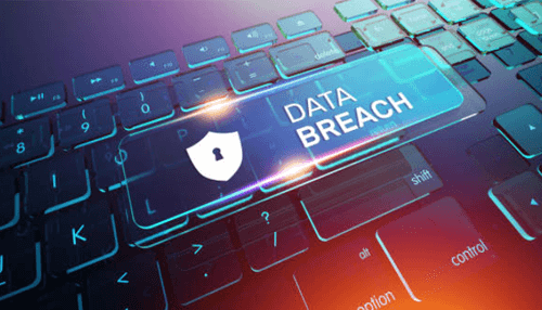 Data breach-tycoonstory | tycoonstory media Keyboard with a key showing data breach, highlighting the fraud and security risks businesses face in the digital age.