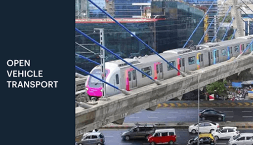 Some changing work situations to expect post-covid - tycoonstory | tycoonstory media Smart mobility open vehicle transport system with a metro train running above road traffic in an urban city