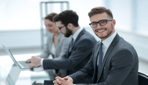 Employee empowerment-tycoonstory | tycoonstory media Businessperson interacting with digital transformation technologies, highlighting the impact of digital tools in modern business operations.