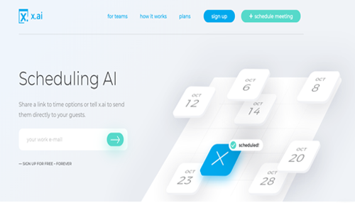X ai app X ai best meeting scheduler app