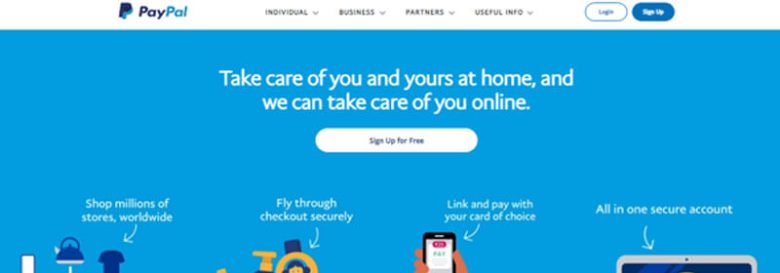 Contactless payment options Contactless payment options: paypal