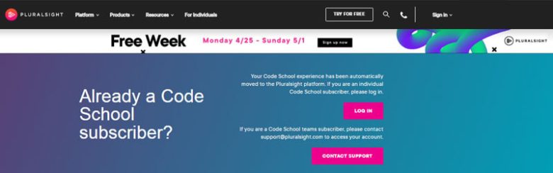 Code school Code school online business