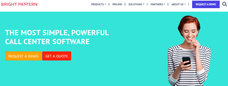 Bright pattern Bright pattern best call center screen monitoring software in 2021