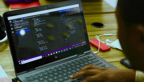 Online casino software price - tycoonstory | tycoonstory media Online casino platform development concept with programmer coding on laptop, highlighting software behind digital gambling systems.