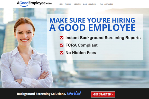 A good employee. Com A good employee. Com background check company