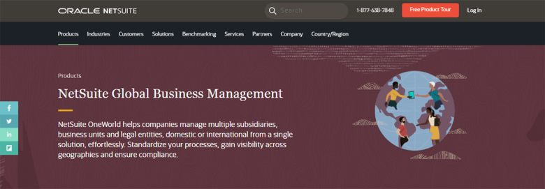 Netsuite oneworld Netsuite oneworld erp software