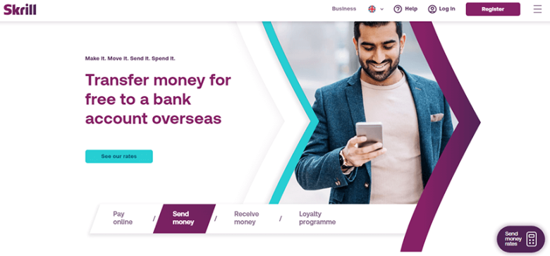 Skirll Skirll popular online payment provider