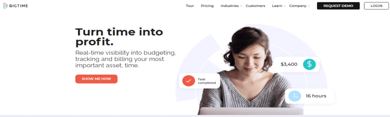 Bigtime Bigtime resource tracking software