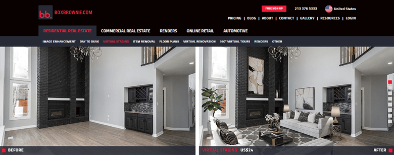 Boxbrownie Boxbrownie virtual staging software