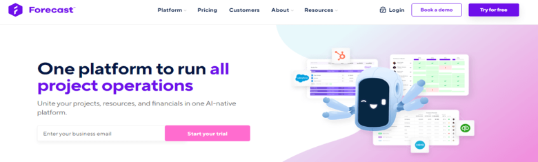 Forecast Forecast resource management software