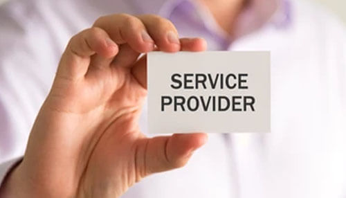 Ensure you use approved service providers Ensure you use approved service providers customers credit card information