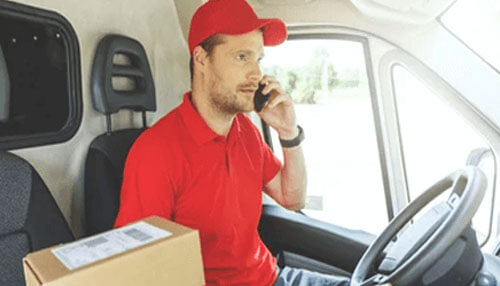 High risk of an accident High risk of an accident driving a truck