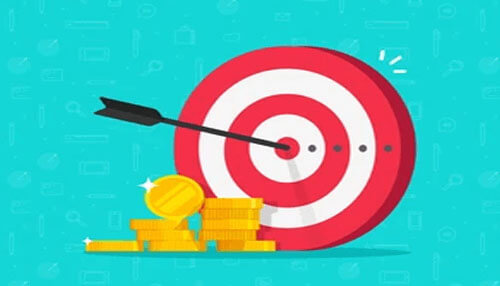 Target market Glowing aces, roulette, and dice showing the sleek tech and high-stakes gaming design of top casino startups.