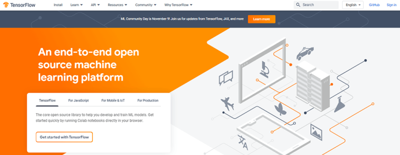 Tensorflow Tensorflow popular framework