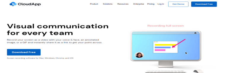 Cloud app Cloud app screen recording software