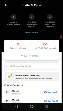 Getmega referral program step 2 Getmega referral program step 2 getmega developers