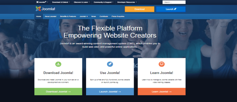 Joomla Joomla content management software