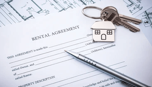 Review the rent agreement Review the rent agreement flat to rent