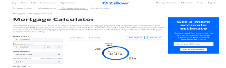 Zillow best mortgage calculators Zillow best mortgage calculators mortgage calculators