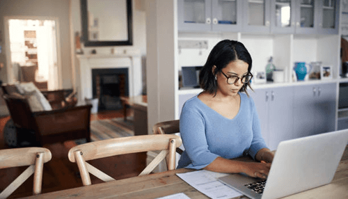 Remote work Productive working at home remote work