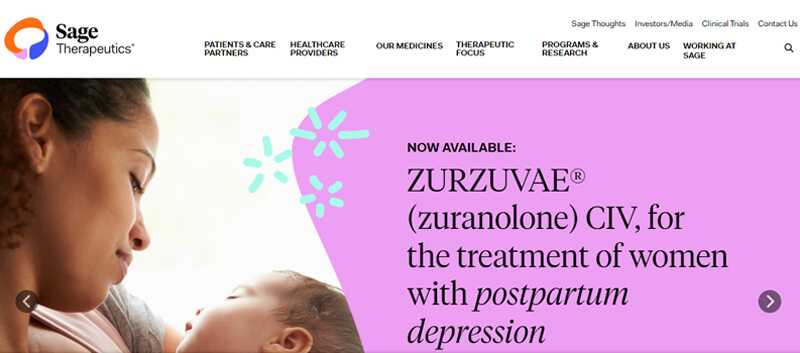 Sage Therapeutics Inc